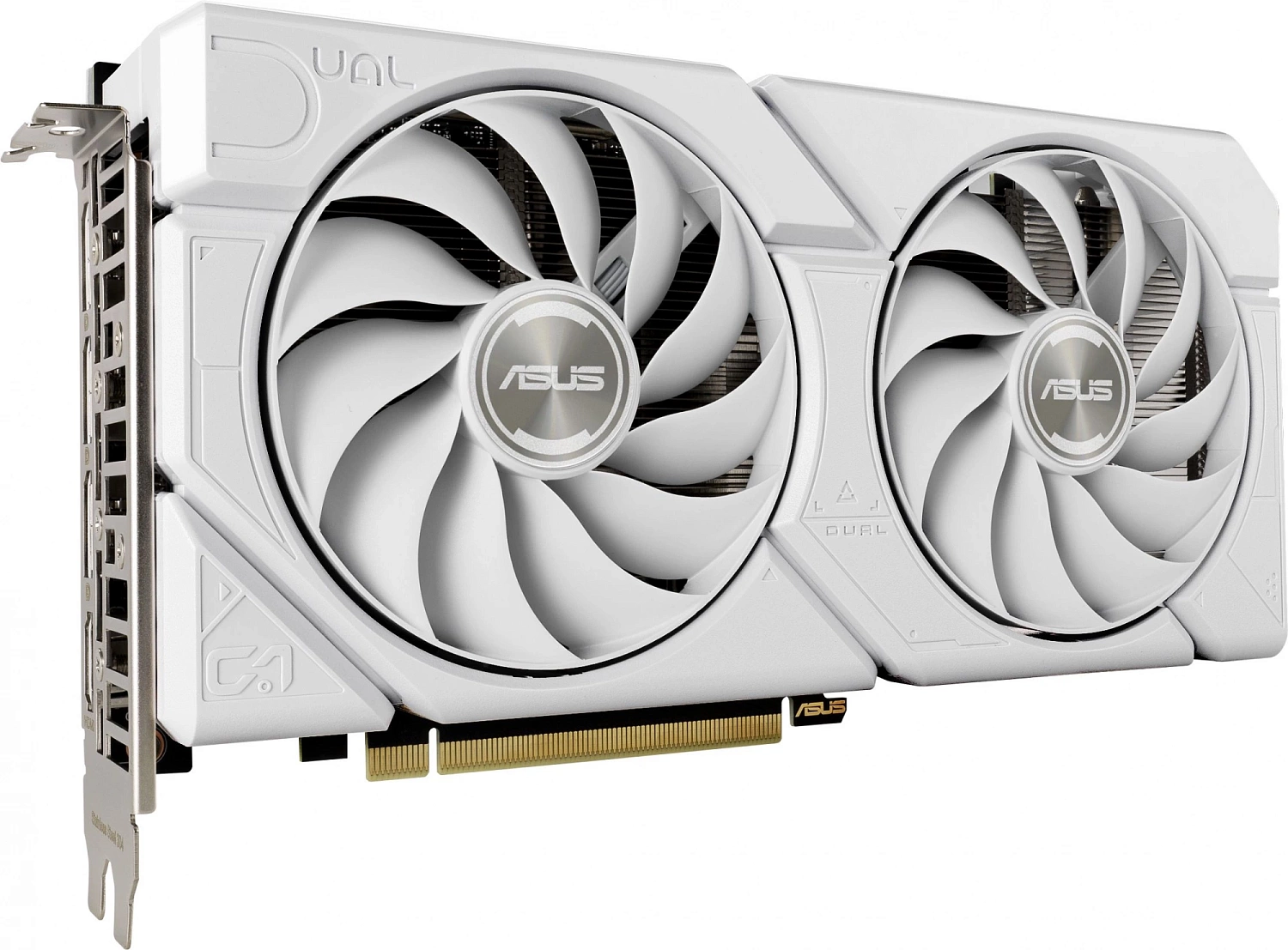 Видеокарта ASUS DUAL-RTX4070S-O12G-EVO-WHITE//RTX4070S HDMI DP*3 12G D6X; 90YV0KC8-M0NA00