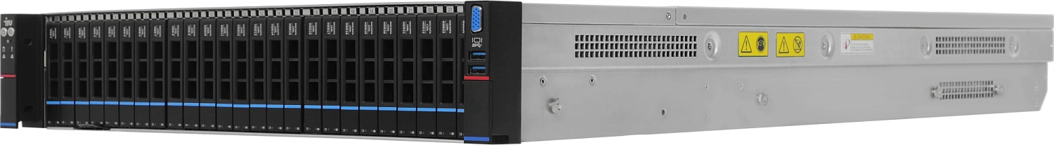 Сервер IRU Rock g2225p 2x6348 4x64Gb 2x1800Gb 2.5" SAS-3 9361-8I AST2500 2xGigEth 2x1300W w/o OS (2139294)