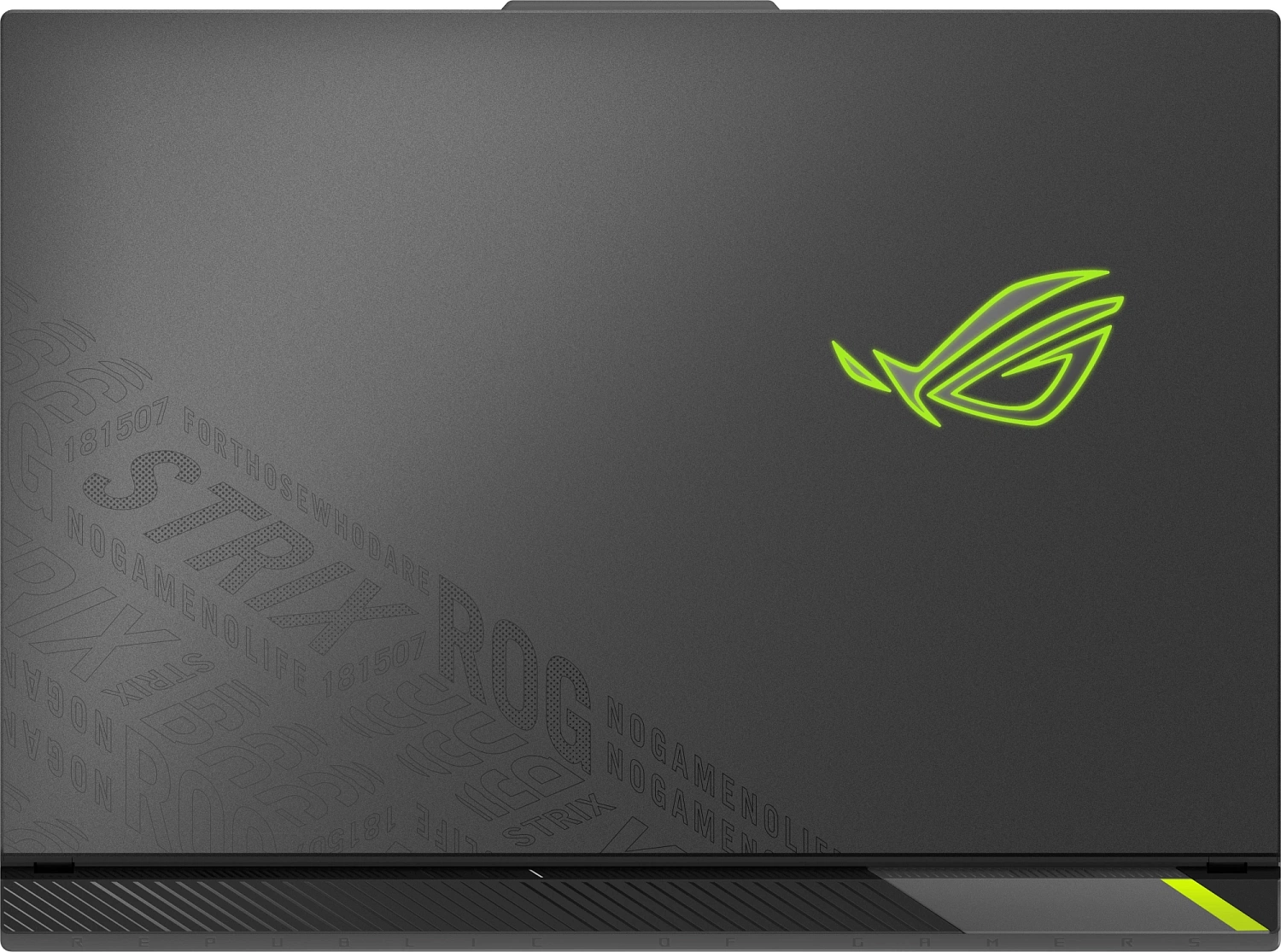 Ноутбук Asus ROG Strix G18 G814PM-S8117 Ryzen 9 8940HX 16Gb SSD512Gb NVIDIA GeForce RTX 5060 8Gb 18" IPS WUXGA (1920x1200) без ОС green WiFi BT Cam (90NR0L29-M005X0)