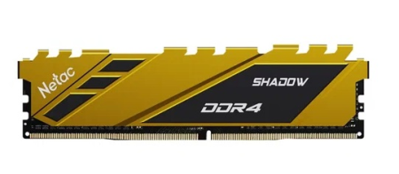 Память DDR4 8GB 2666MHz Netac NTSDD4P26SP-08Y Shadow RTL PC4-21300 CL19 DIMM 288-pin 1.2В с радиатором Ret