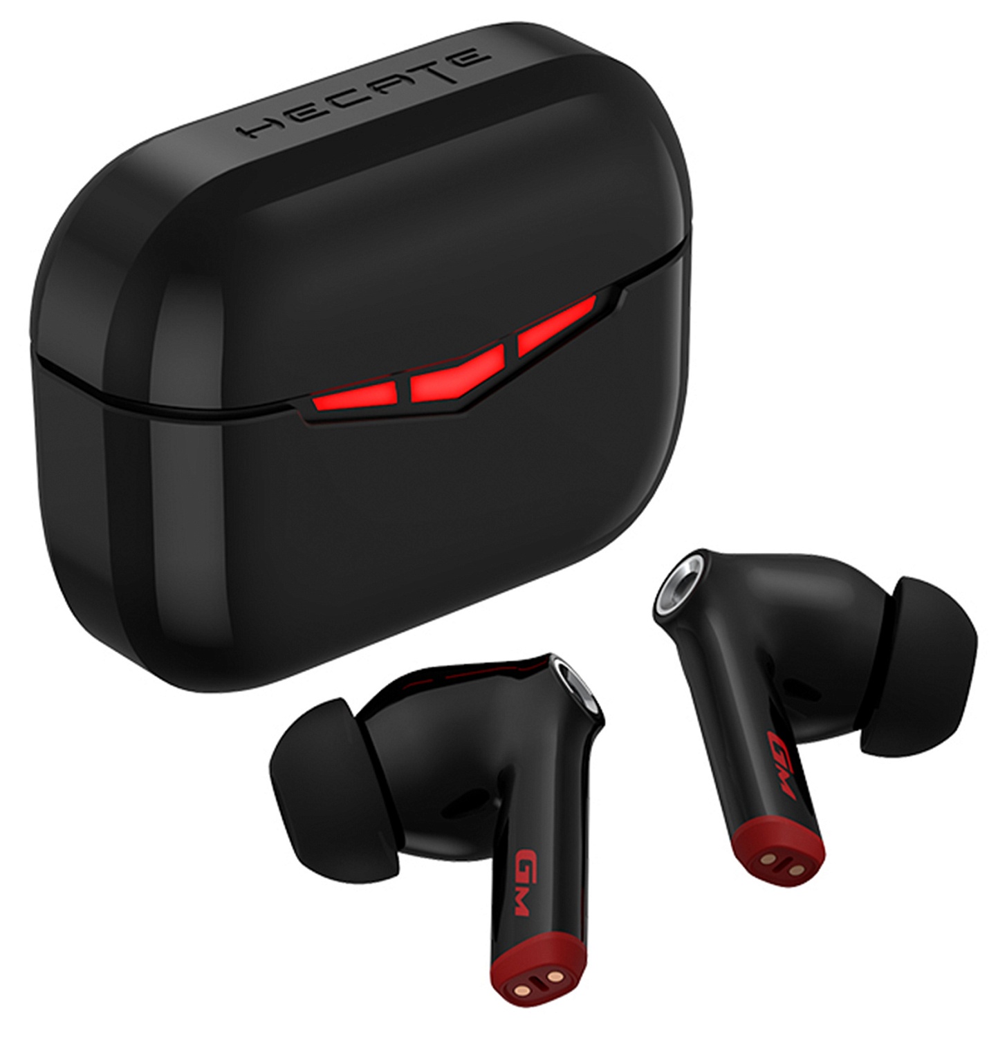 Наушники с микрофоном Edifier GM3 черный вкладыши BT в ушной раковине