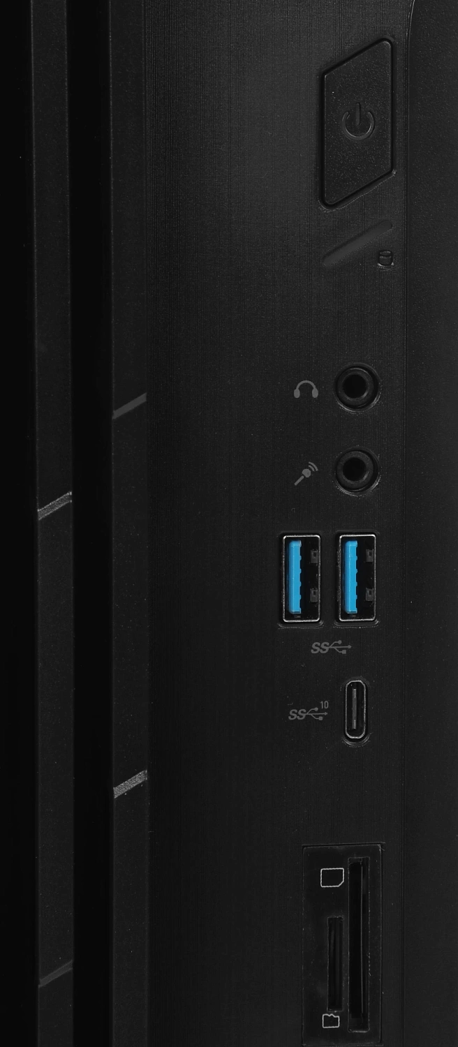 ПК Мини MSI Pro DP180 12-443XRU i3 12100 (3.3) 16Gb SSD512Gb UHDG 730 CR noOS 2.5xGbitEth+1xGbitEth WiFi BT 500W черный (9S6-B0A721-443)