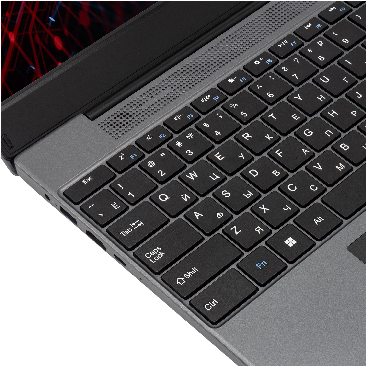 Ноутбук IRU Tactio 15PHC Ryzen 5 7430U 8Gb SSD256Gb Intel Iris Xe graphics R7 15.6" IPS FHD (1920x1080) Windows 11 Professional grey (2045999)