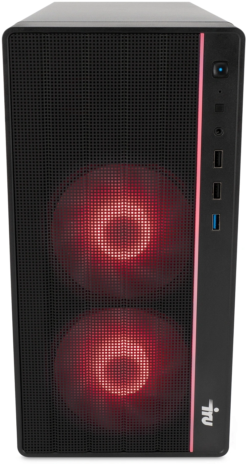 ПК IRU Tactio 310H6SEA MT i5 12400F (2.5) 32Gb SSD512Gb RTX3050 8Gb FreeDOS GbitEth 500W черный (2111271)