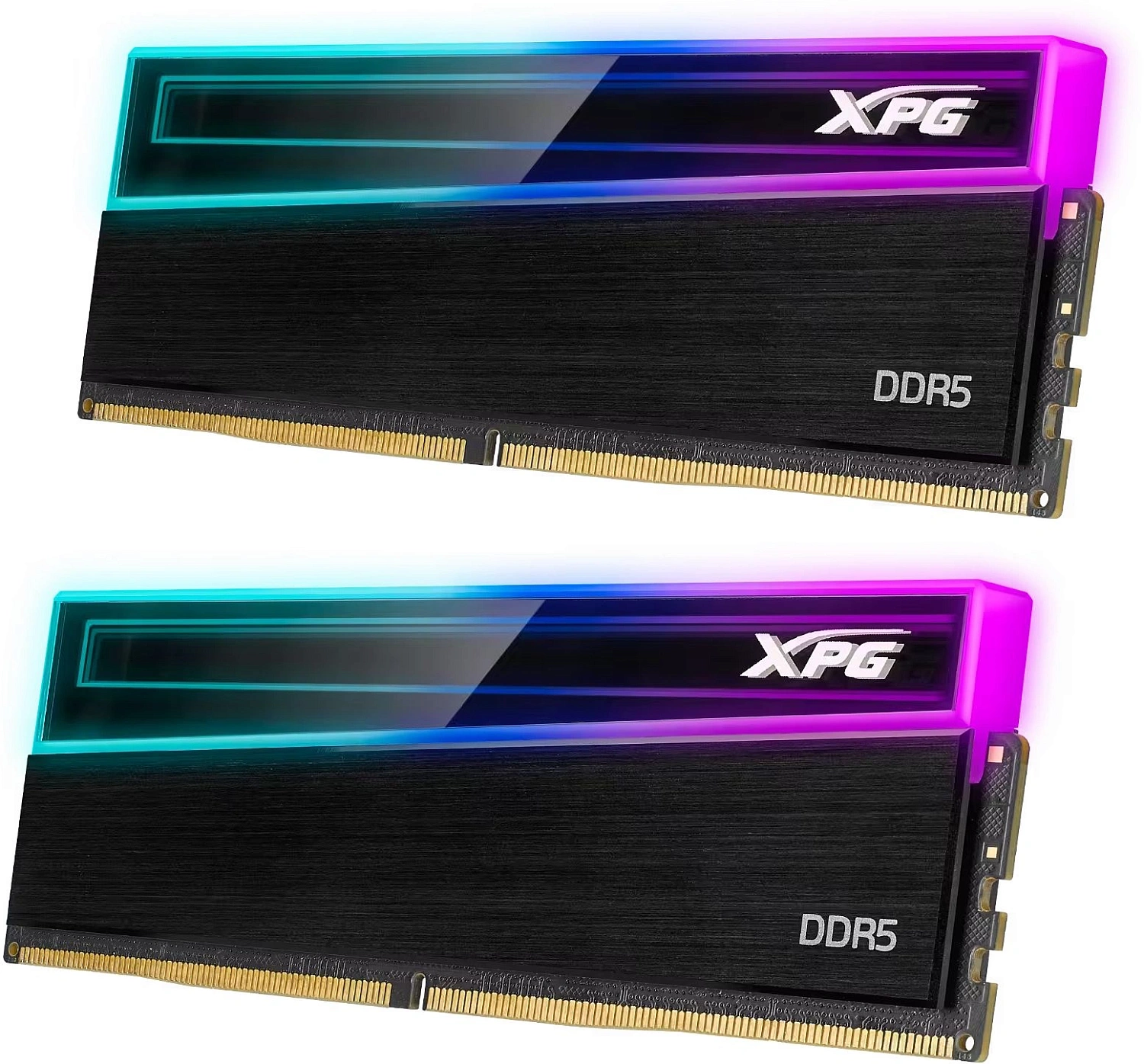 Память DDR5 2x32GB 6000MHz A-Data AX5U6000C3032G-DCNKRBK XPG Lancer RGB RTL PC5-48000 CL30 DIMM ECC 288-pin 1.35В kit dual rank Ret