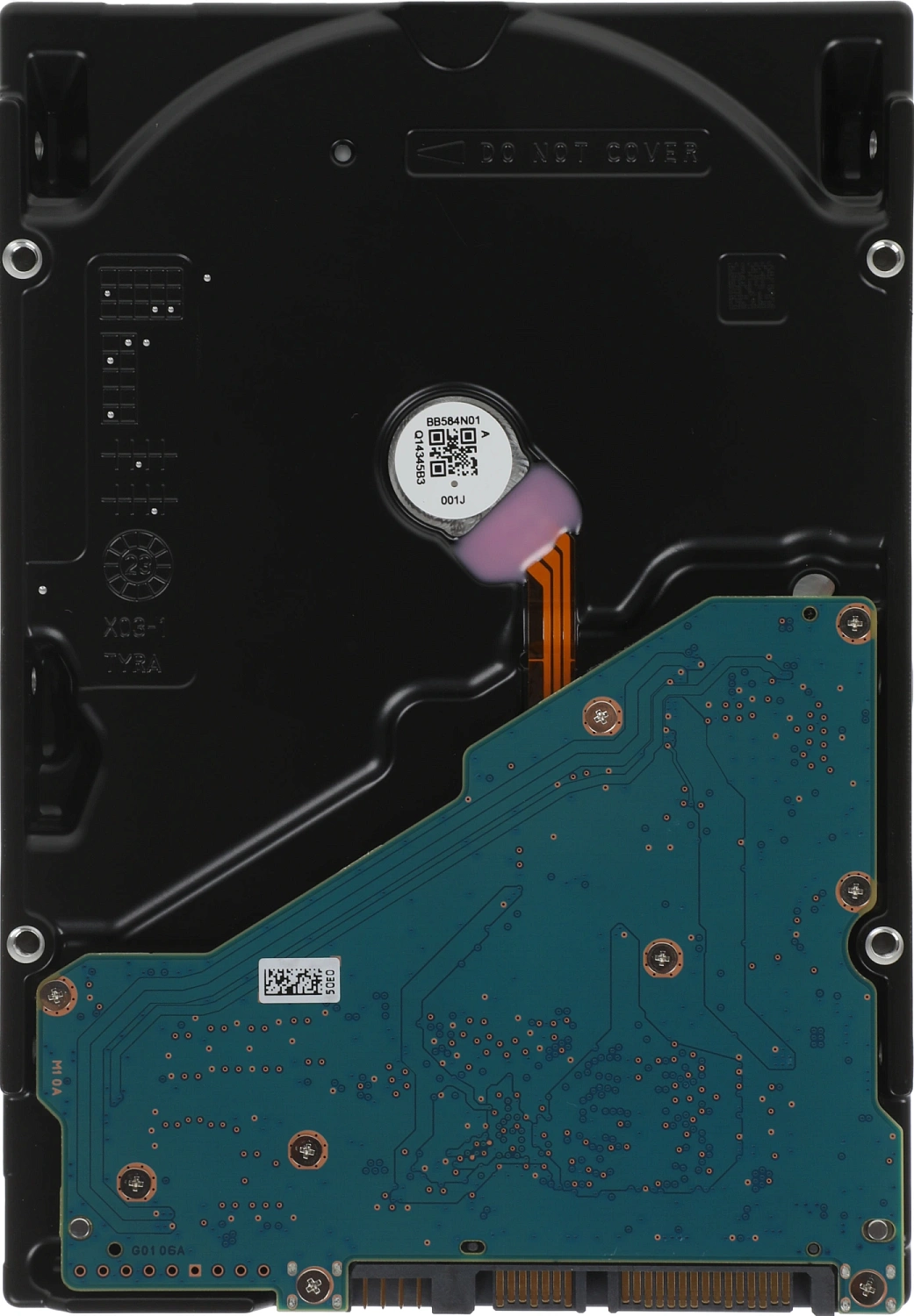 Жесткий диск Toshiba Enterprise HDD 3.5" SATA 6TB, 7200 rpm, 512MB buffer, MG10ADA600E, 1 year