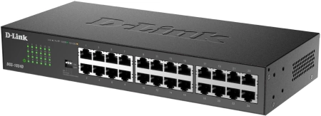 Коммутатор D-Link DGS-1024D DGS-1024D/J1A 24x1Гбит/с неуправляемый