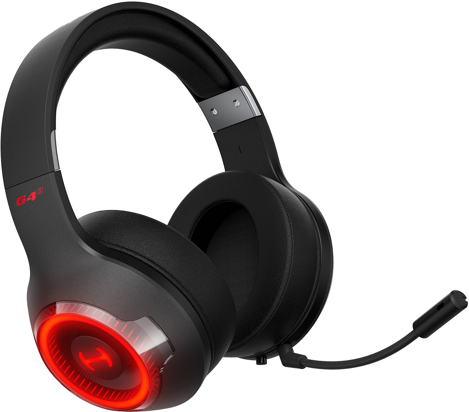 Наушники с микрофоном Edifier G4 S черный 1.3м мониторные BT оголовье