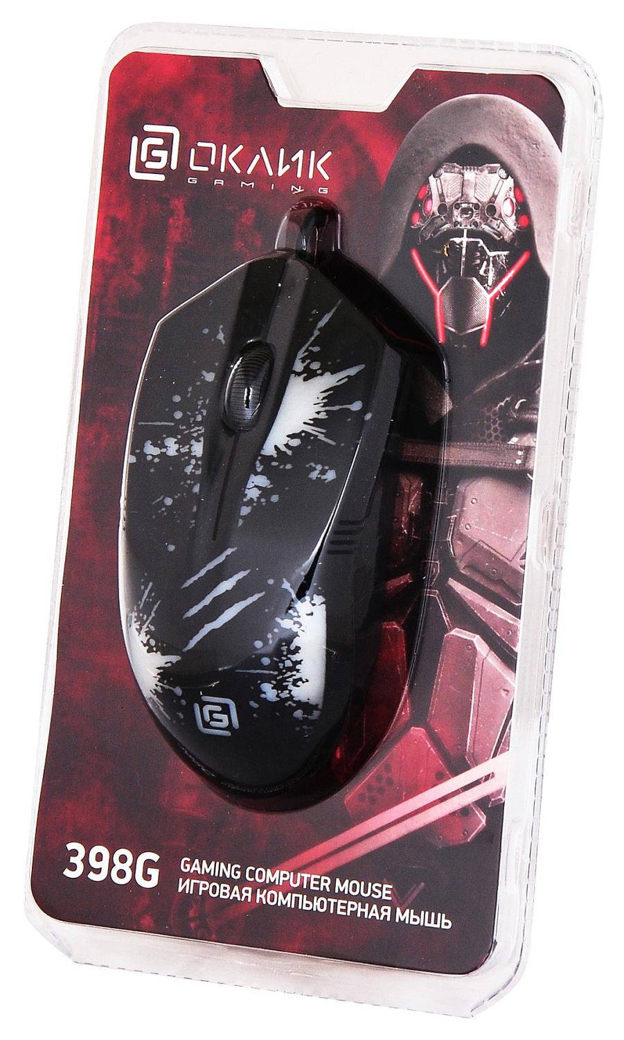 Мышь Оклик 398G черный оптическая (1000dpi) USB (3but) Мышь Оклик 398G черный оптическая (1000dpi) USB (3but)