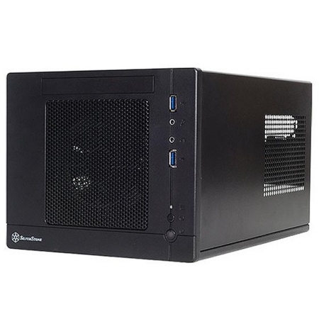 SST-SG05BB-Lite USB 3.0 USB 3.0 Sugo Mini-ITX Compact Computer Cube Case, black, RTL {4}