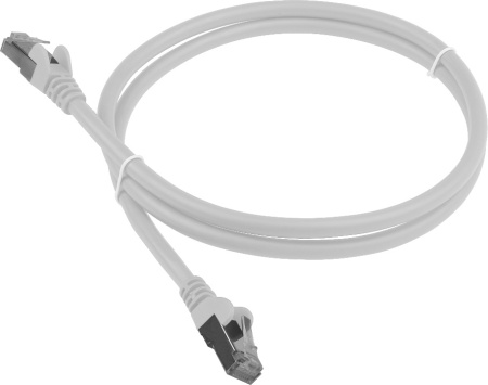 Патч-корд Патч-корд LANMASTER LSZH FTP кат.6, 2.0 м, белый