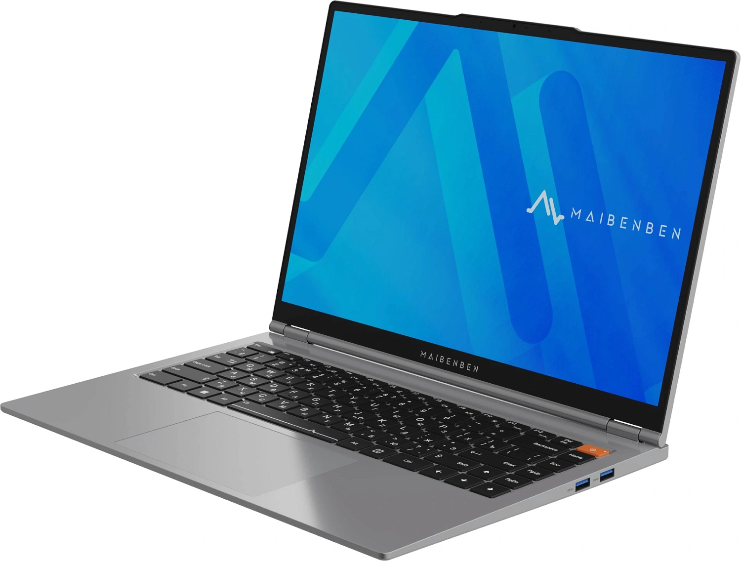 Ноутбук Maibenben P15B-R576UM Ryzen 5 7640HS 16Gb SSD512Gb AMD Radeon 15.3" IPS FHD+ (1920x1200) Windows 11 Home grey WiFi BT Cam (P15B-R576UMF1SHGRE0)