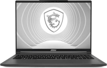 Ноутбук MSI CreatorPro 16 AI Studio A1VKG-241RU Core i9 13950HX 64Gb SSD2Tb NVIDIA GeForce RTX 3000 8Gb 16" IPS UHD+ (3840x2400) Windows 11 Professional grey WiFi BT Cam (9S7-15F414-241)