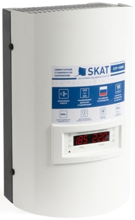 Стабилизатор напряжения Бастион Skat STP 10000 исп.Н 10000ВА белый