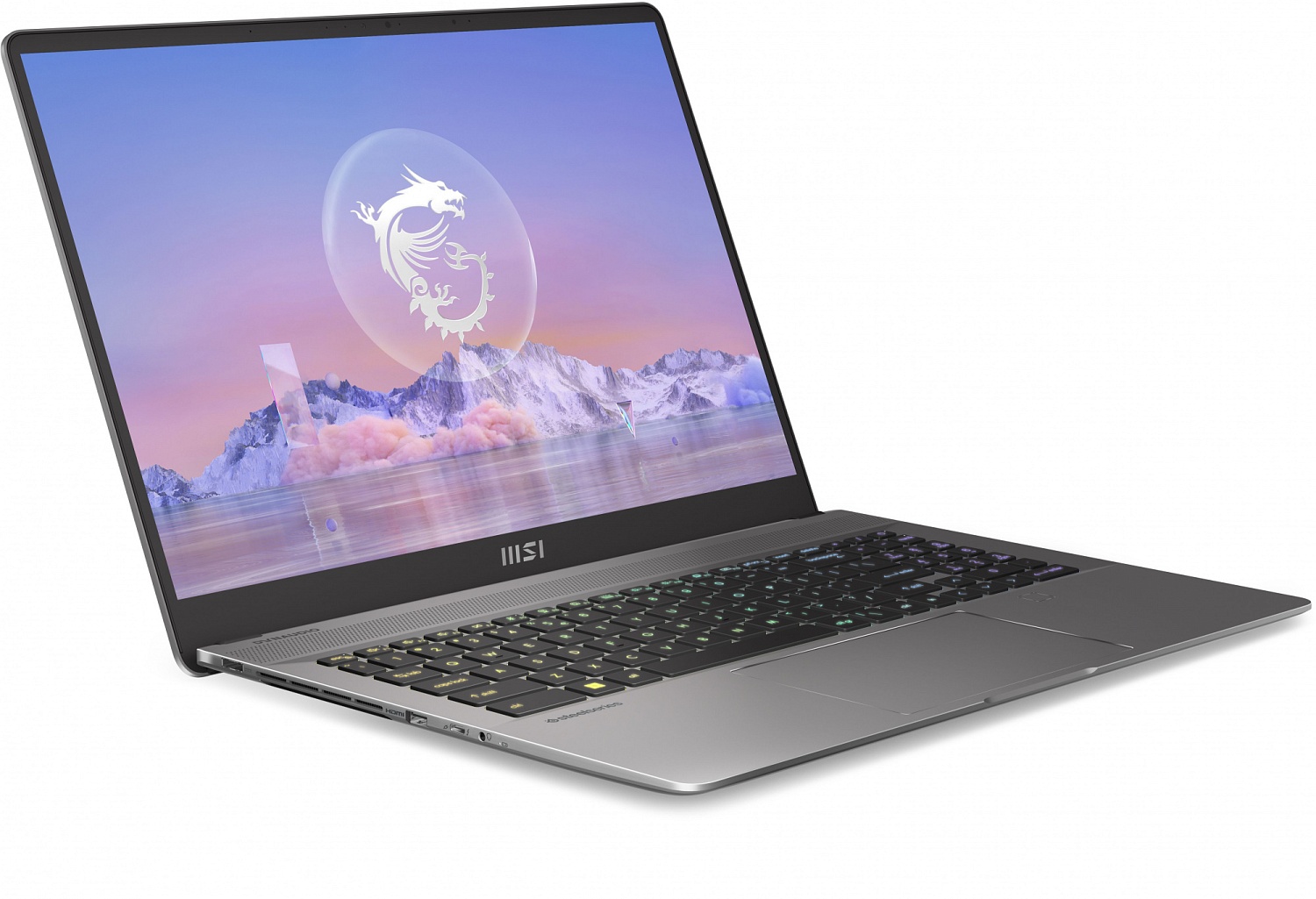 Ноутбук MSI Creator Z16 HX Studio B13VGTO-056RU Core i7 13700HX 32Gb SSD2Tb NVIDIA GeForce RTX4070 8Gb 16" IPS QHD+ (2560x1600) Windows 11 Professional grey WiFi BT Cam (9S7-15G231-056)