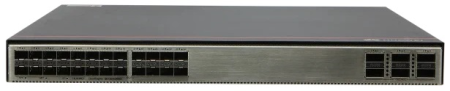 Коммутатор Huawei S6730-H24X6C (24*10GE SFP+ ports, 6*40GE QSFP28 ports, 2*600W AC) + Basic Software