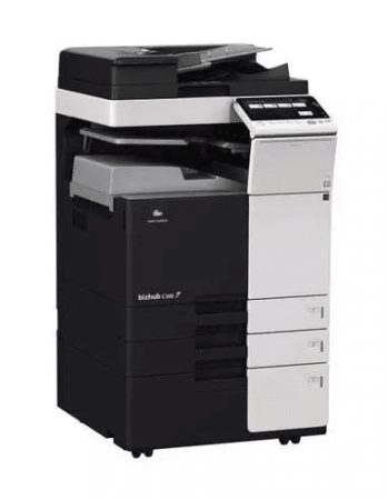 Цветное МФУ KONICA MINOLTA bizhub C368 (А3, 36 стр./мин., дуплекс, 2 лотка 500 л., автоподатчик DF-629, тумба DK-510, комплект тонеров СЕТ) REF (восстановлено компонентами CET), EQP0001