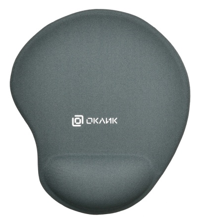 Коврик для мыши Оклик OK-RG0550-GR Мини серый 220x195x20мм