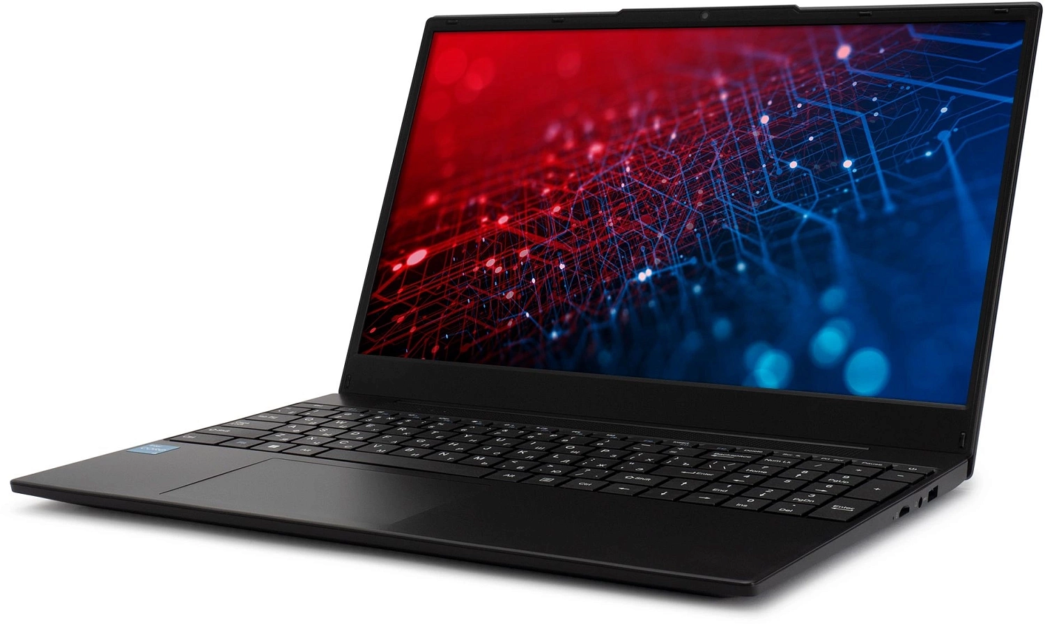 Ноутбук IRU Калибр 15TLG Core i3 1115G4 16Gb SSD512Gb Intel UHD Graphics G4 15.6" IPS FHD (1920x1080) Free DOS black WiFi BT Cam 4000mAh (1977275)