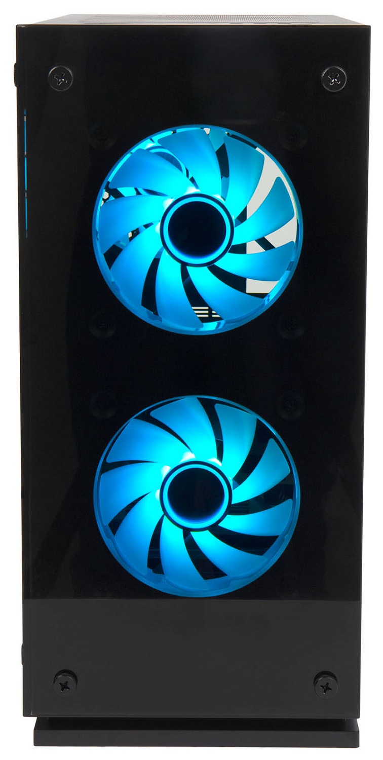 Корпус Hiper M65 черный без БП mATX 3x120mm 2xUSB2.0 1xUSB3.0 audio bott PSU