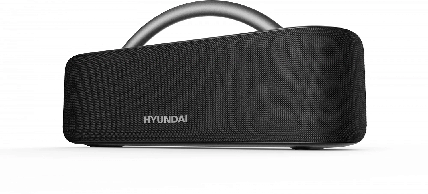 Колонка порт. Hyundai H-PS1028 черный 60W 2.0 BT 10м 4400mAh Колонка порт. Hyundai H-PS1028 черный 60W 2.0 BT 10м 4400mAh