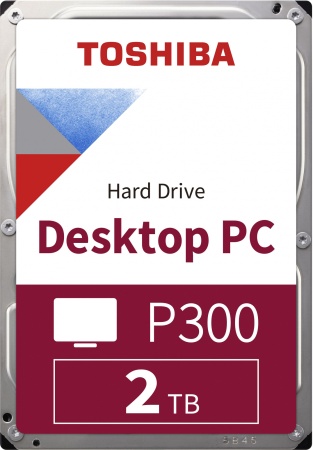 Жесткий диск Toshiba SATA-III 2TB HDWD320UZSVA Desktop P300 (7200rpm) 256Mb 3.5"