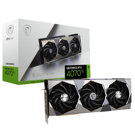 RTX4070Ti SUPRIM SE 12GB GDDR6X 192-bit DPx3 HDMI 3FAN RTL