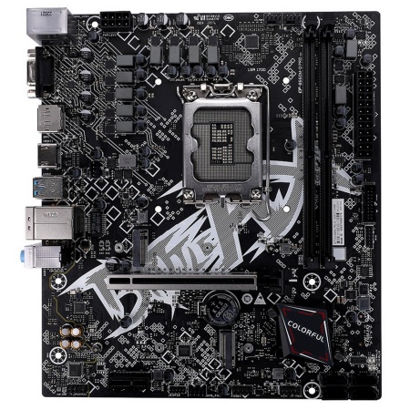 BATTLE-AX B660M-D PRO V20, Socket 1700, Intel®B660, 2xDDR4-3200, D-SUB+HDMI+DP, 1xPCI-Ex16, 1xPCI-Ex1, 4xSATA3, 2xM.2, 6 Ch Audio, GLan, (4+2)xUSB2.0, (2+2)xUSB3.2, 1xPS/2, mATX, RTL {}