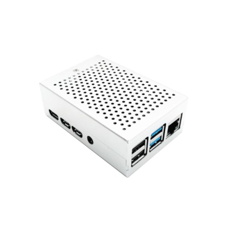 RA507 Корпус ACD Silver Fine Heat Dispersion Aluminium Alloy Case for Raspberry Pi 4B