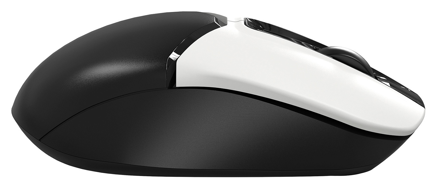 Мышь A4Tech Fstyler FB12 белый/черный оптическая (1200dpi) беспроводная BT/Radio USB (3but) Мышь A4Tech Fstyler FB12 белый/черный оптическая (1200dpi) беспроводная BT/Radio USB (3but)