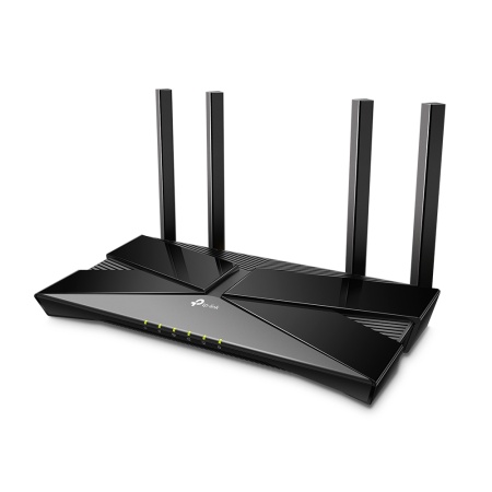 TP-Link Archer AX53, AX3000 Двухдиапазонный Wi-Fi 6 роутер, до 574 Мбит/с на 2,4 ГГц + до 2402 Мбит/с на 5 ГГц, 4 антенны, 1 гигабитный порт WAN + 4 гигабитных порта LAN