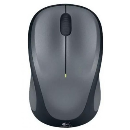 Мышь беспроводная Logitech M235 Grey серая, оптическая, 1000dpi, 2.4 GHz / USB-ресивер (Logitech Unifying®)