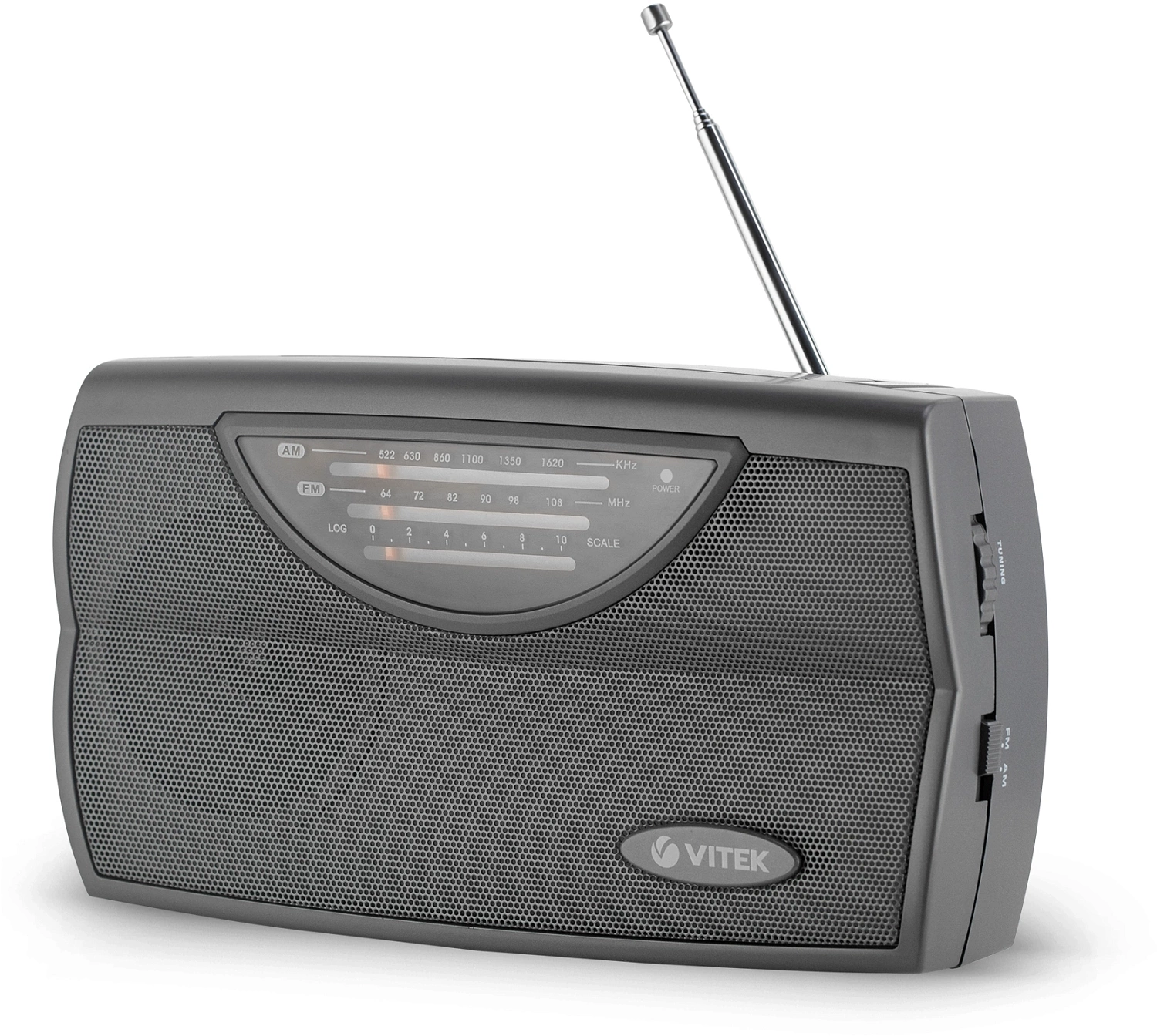Радиоприемник настольный Vitek VT-3591 серый