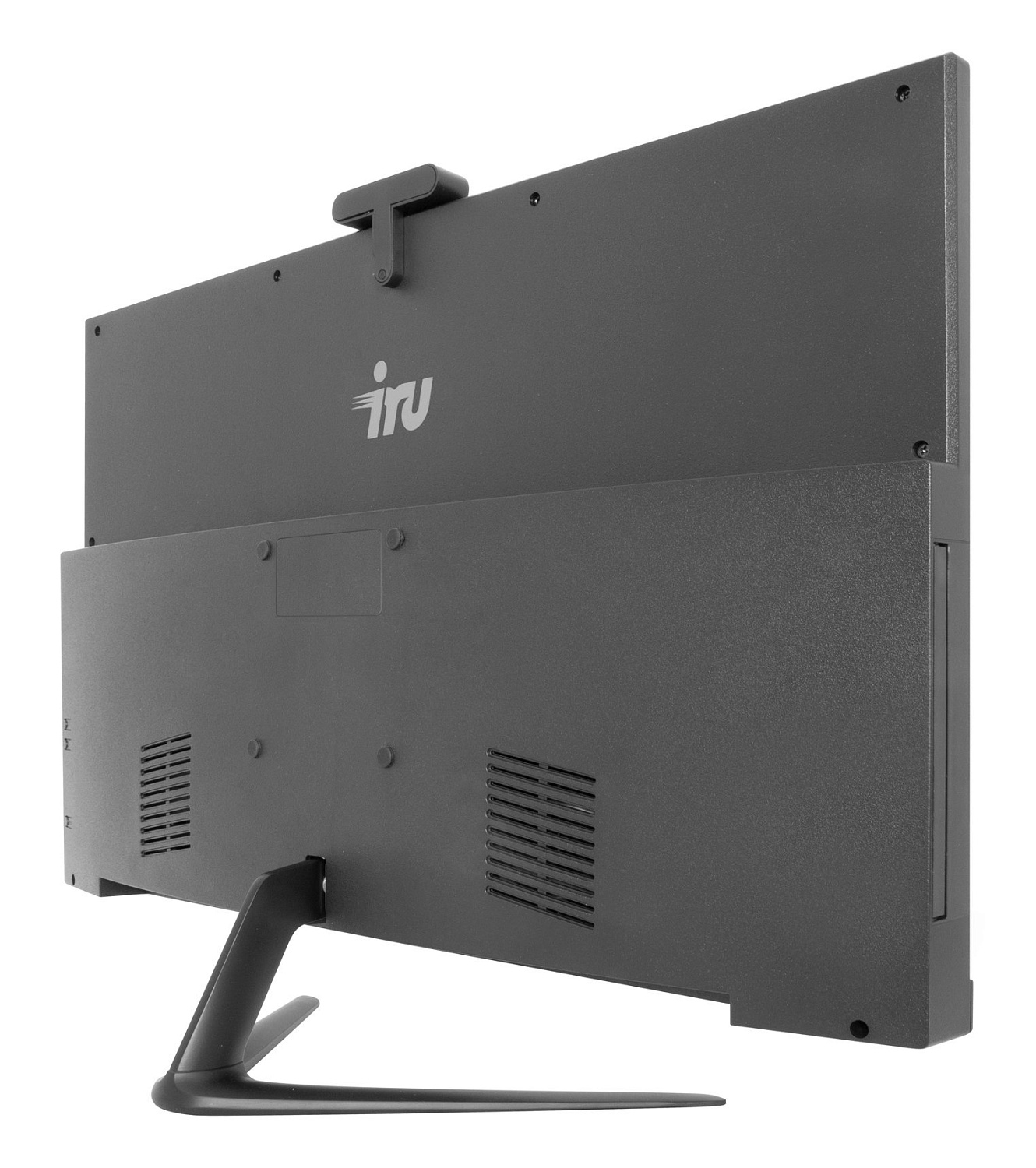 Моноблок IRU Агат 313 27" QHD i3 10105 (3.7) 8Gb SSD256Gb UHDG 630 Free DOS GbitEth WiFi BT Cam черный 2560x1440