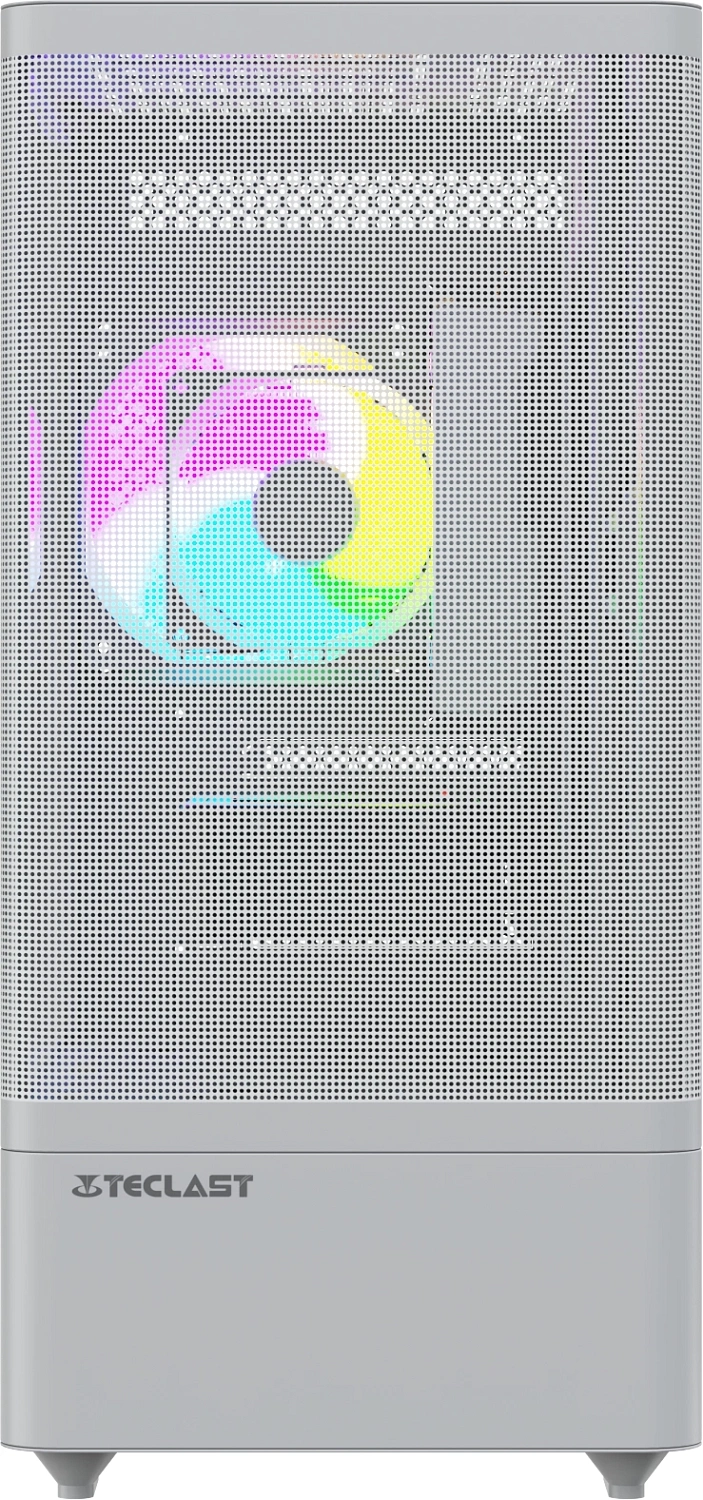 ПК Teclast G03 Ryzen 5 7500F (3.7) 32Gb SSD1Tb Arc B580 12Gb Windows 11 Pro GbitEth WiFi BT 500W белый (G03 7500F32G1TB580WKRU)