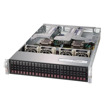 SYS-2029U-E1CR4-FT019 2U, 2xLGA3647 (up to 205W), iC621 (X121PU), 24xDDR4, up to 24x2.5 SAS/SATA (with expander), up to 4x2.5 NVME Gen3 (optional), 4x 1000GBase-T (i350), 1x PCIE x16, 5x PCIE x8 FP, 1x PCIE x8 LP, 1x PCIE x8 internal LP, 2x800W (439003)