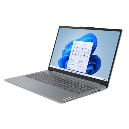 Ноутбук Lenovo IdeaPad Slim 3 16IRU8 Core i7 1355U 16Gb SSD512Gb Intel Iris Xe graphics 16" IPS WUXGA (1920x1200) noOS grey WiFi BT Cam (82X80005RK)