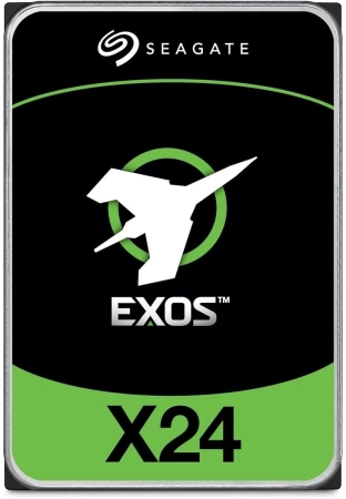 Жесткий диск серверный Seagate 3.5" 24TB Exos X24 SAS 12Gb/s, 7200 rpm, 512 MB ST24000NM007H