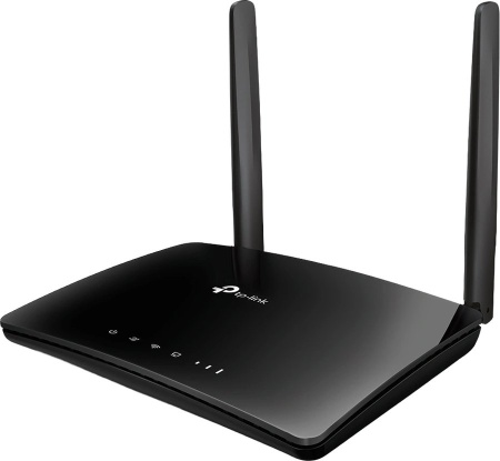 Роутер беспроводной TP-Link TL-MR6400 N300 10/100BASE-TX/4G cat.4 черный