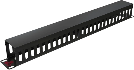 Кабельный органайзер Sysmatrix SA 0021.911 дл.482мм шир.70мм выс.45мм 1U черный