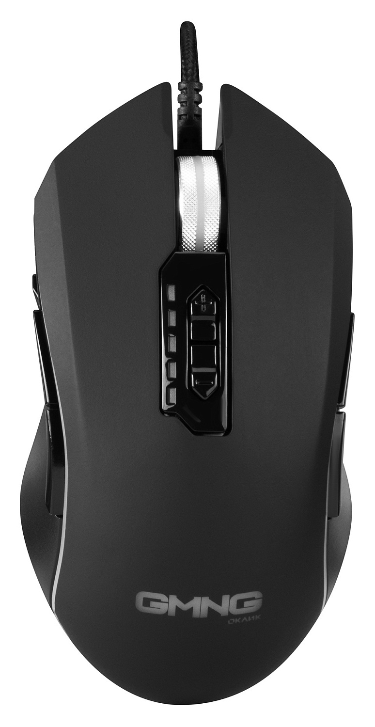 Мышь GMNG 970GM черный оптическая (7200dpi) USB (11but) Мышь GMNG 970GM черный оптическая (7200dpi) USB (11but)