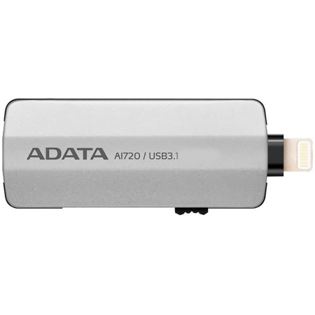 32GB ADATA AI720 (Apple OTG) USB Flash Lightning/USB 3.1, 90/20, Gray, RTL (461377)