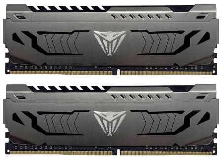 Память DDR4 2x8Gb 3200MHz Patriot PVS416G320C6K Viper Steel RTL Gaming PC4-25600 CL16 DIMM 288-pin 1.35В single rank с радиатором Ret