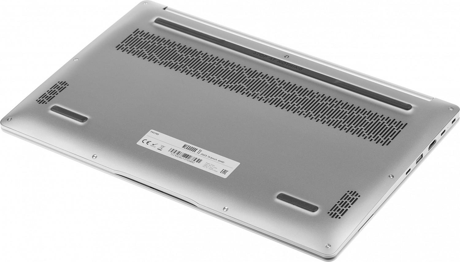 Ноутбук Tecno MegaBook T1 Ryzen 5 5560U 16Gb SSD512Gb AMD Radeon 15.6" IPS FHD (1920x1080) Windows 11 Home 64 grey WiFi BT Cam 6060mAh (71003300136)