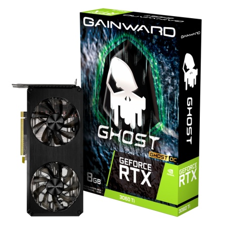 RTX3060Ti GHOST OC 8GB GDDR6 256bit 3-DP HDMI V1 RTL