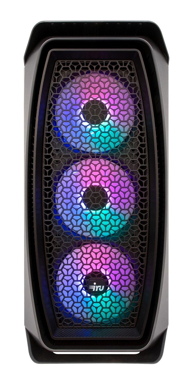 ПК IRU Game 510B5GMA MT i7 10700F (2.9) 16Gb SSD500Gb GTX1660 Super 6Gb Free DOS GbitEth 500W черный (1789395)