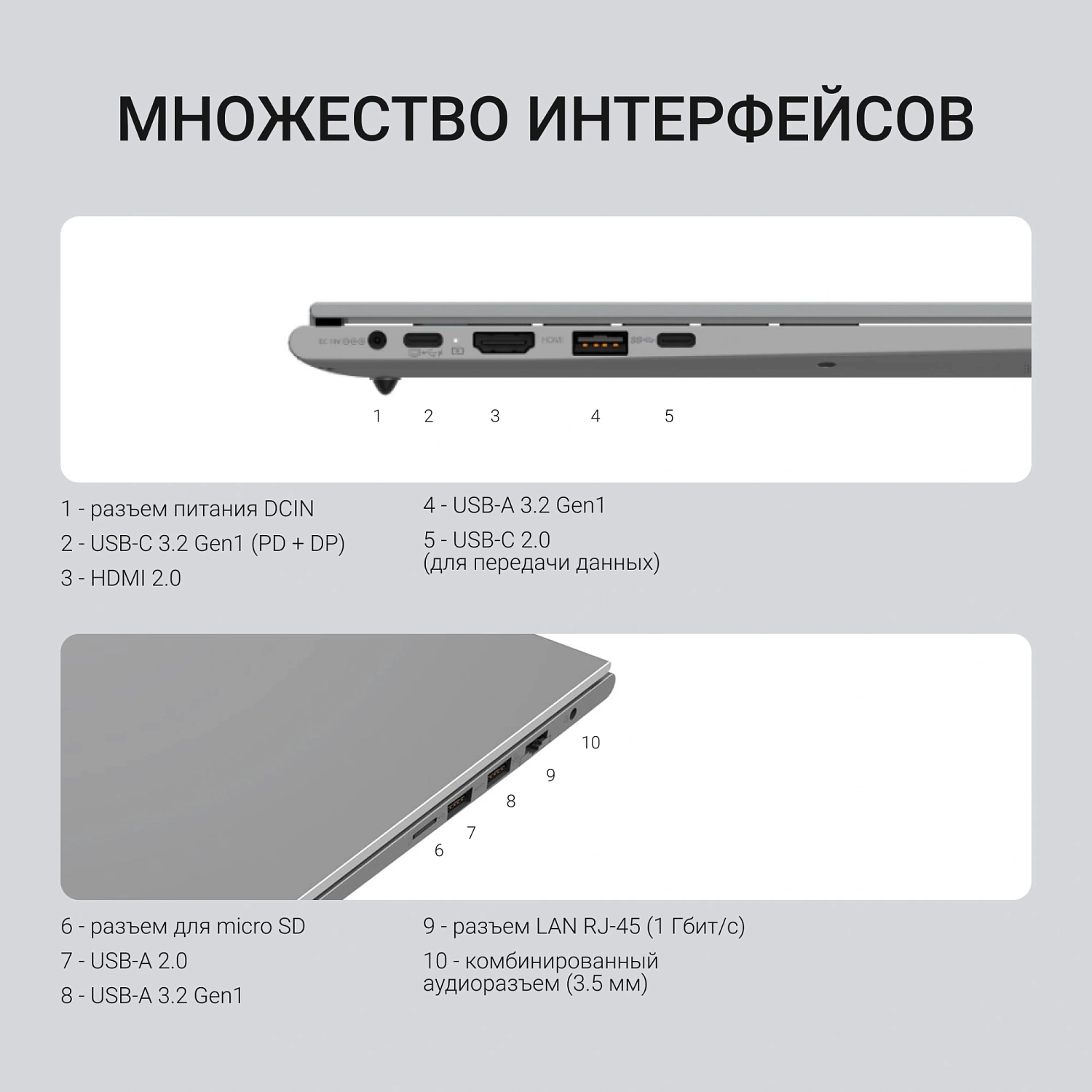 Ноутбук Digma Ascend Core i5 1235U 16Gb SSD512Gb Intel UHD Graphics 15.6" IPS FHD (1920x1080) Windows 11 Home grey WiFi BT Cam 4500mAh (DN15P5-ADXW07)