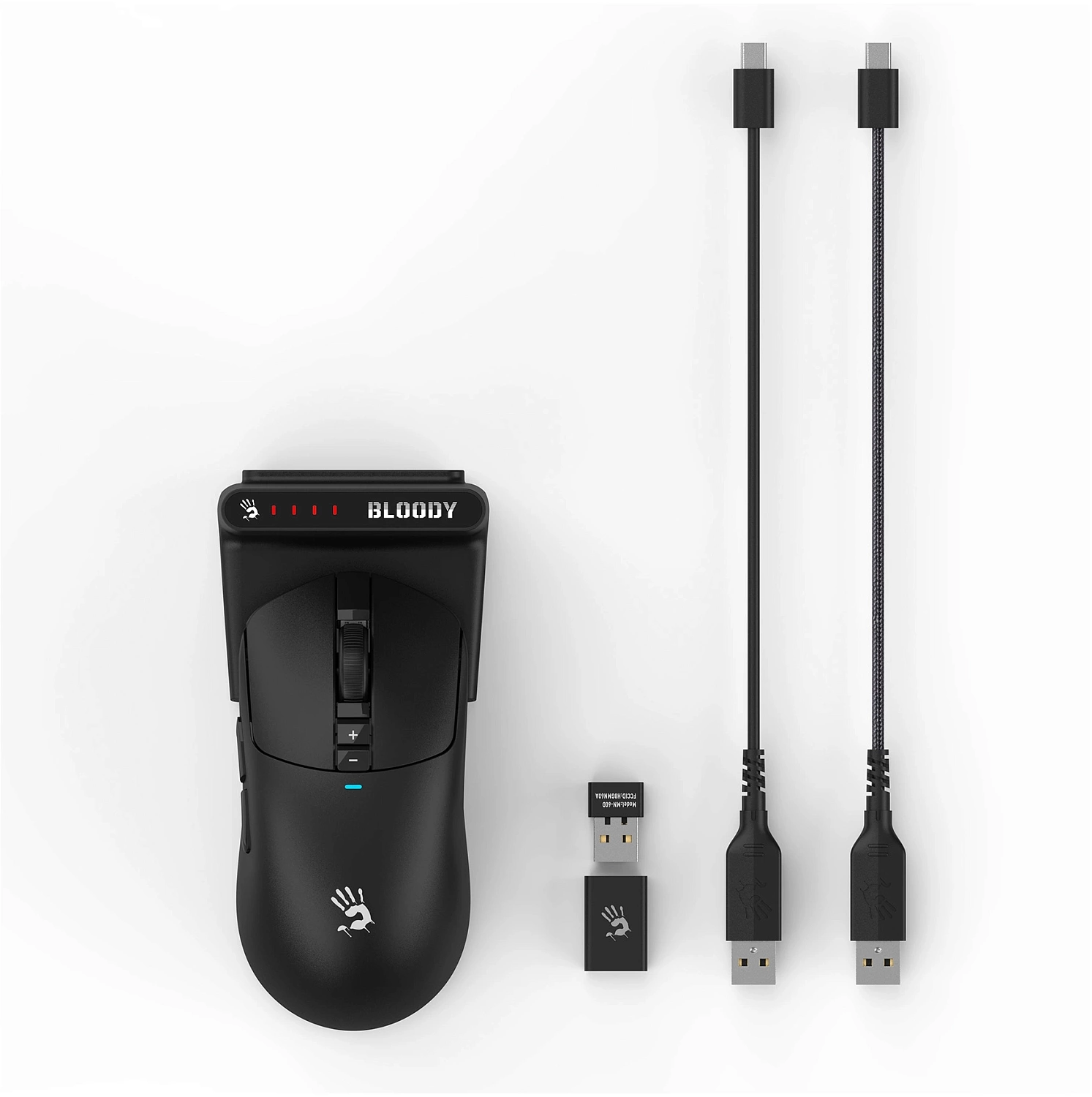 Мышь A4Tech Bloody R72 Pro Duo черный оптическая (20000dpi) беспроводная USB (7but) Мышь A4Tech Bloody R72 Pro Duo черный оптическая (20000dpi) беспроводная USB (7but)