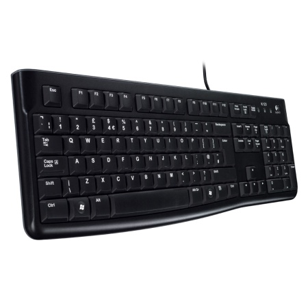 Клавиатура Logitech Keyboard K120, USB, black, [920-002522] (незначительное повреждение коробки)