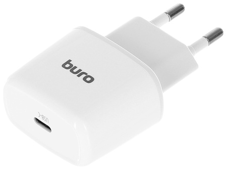 Сетевое зар./устр. Buro BUWB1 10W 2A USB-C универсальное белый (BUWB10S010WH)